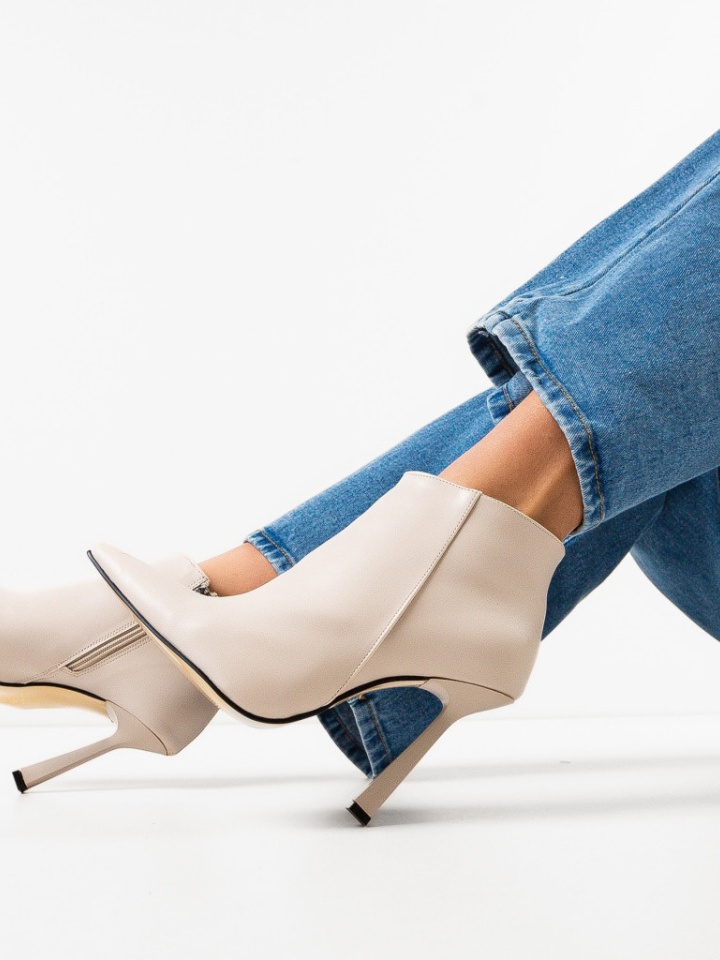 Botine dama Passo Bej 3