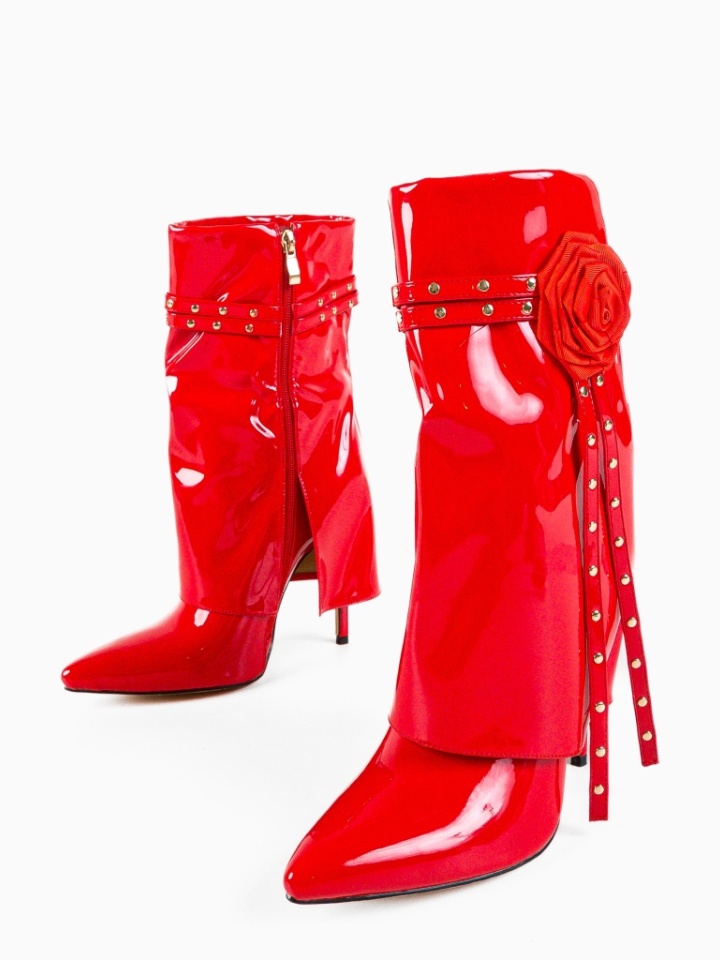 Cizme dama Laursen Rosii