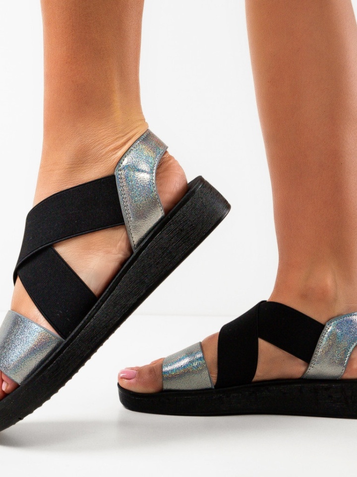 Sandale dama Sandra Gri