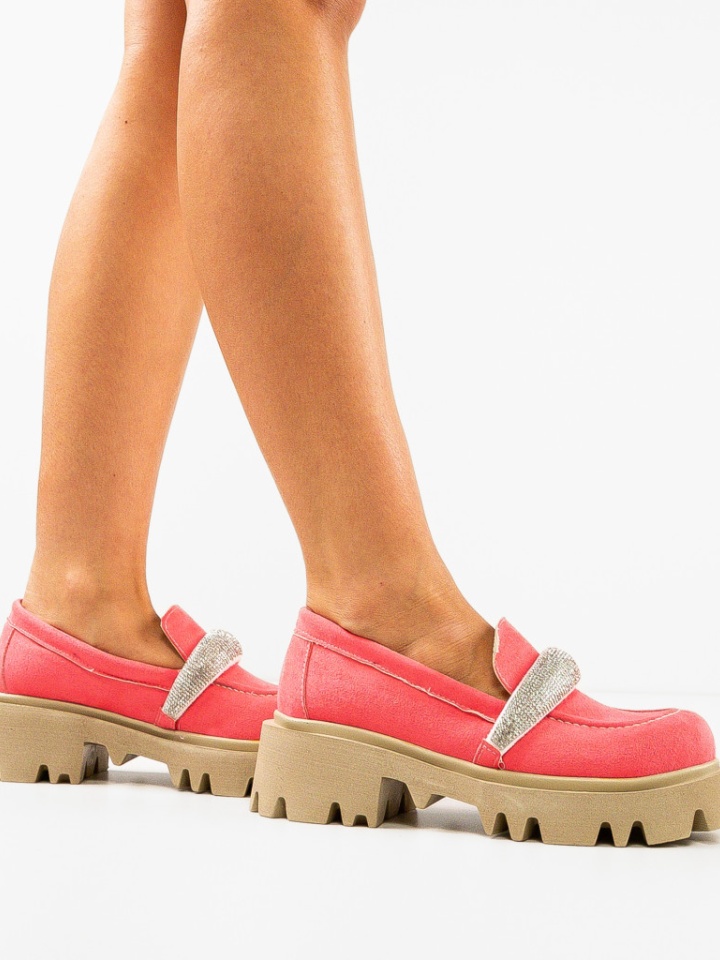 Pantofi Casual Spikez Roz