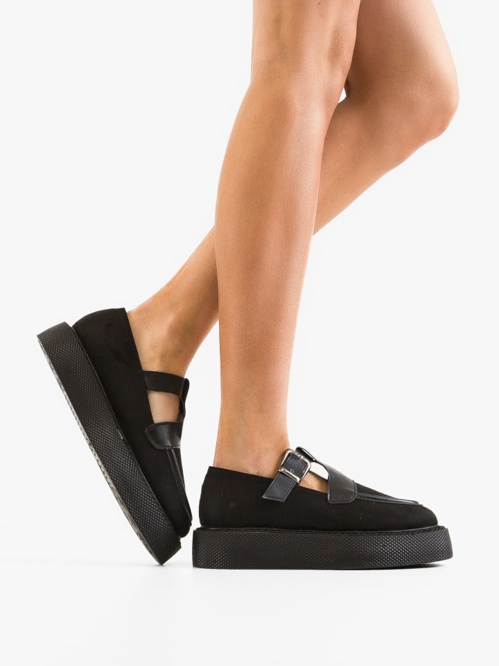 Pantofi Casual Teylar Negri 2