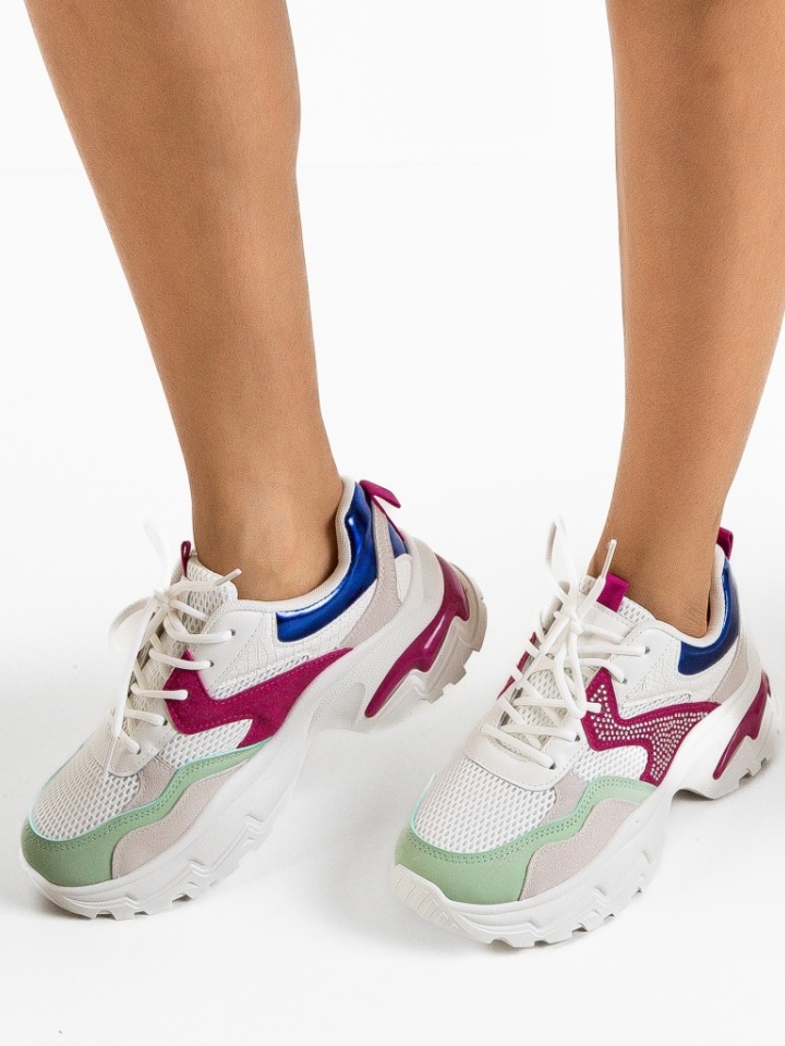 Sneakers dama Leonarda Bej