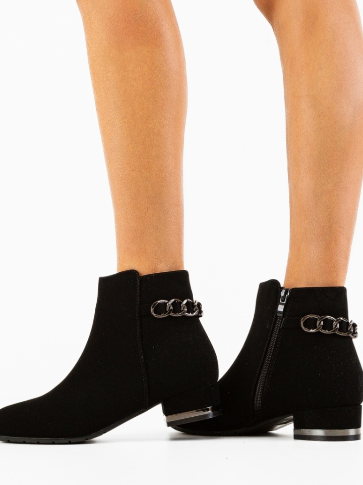 Botine dama Solis Negre