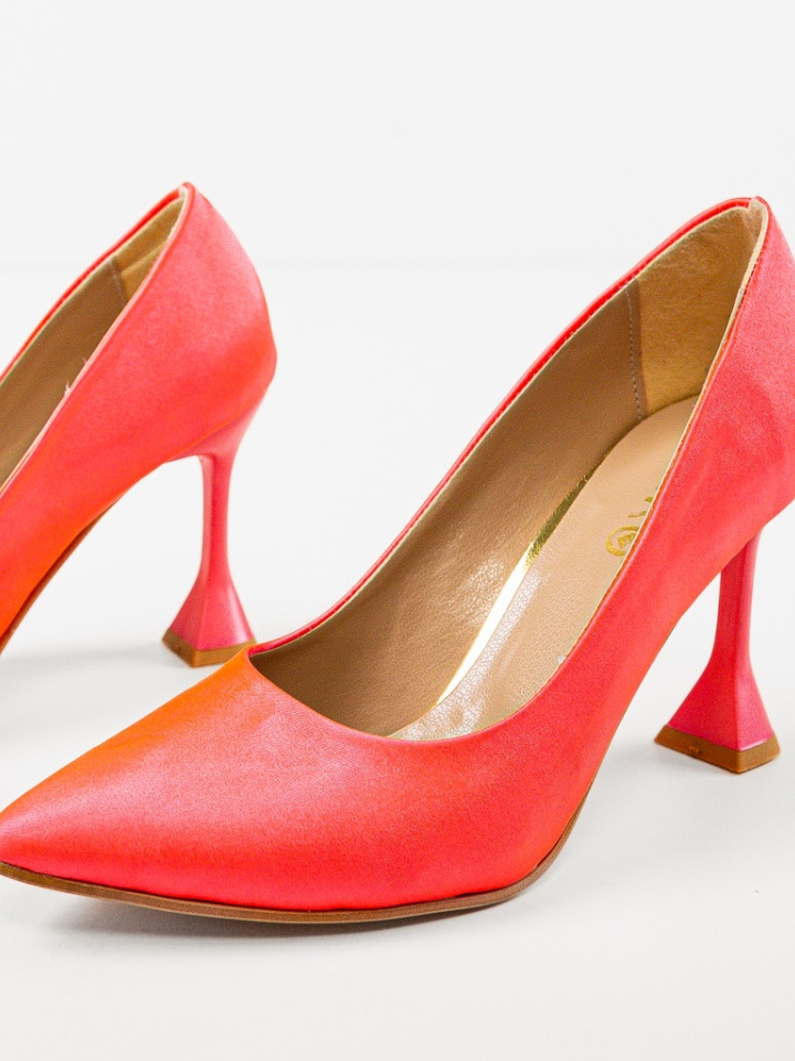 Pantofi cu toc Reaz Fuchsia