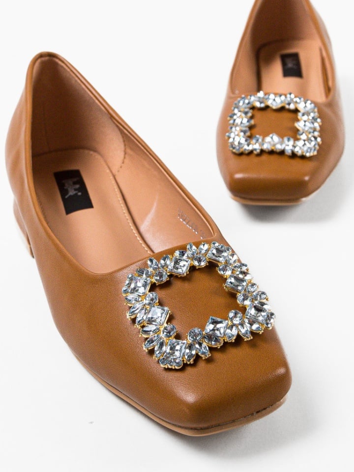 Pantofi dama Christopher Bej