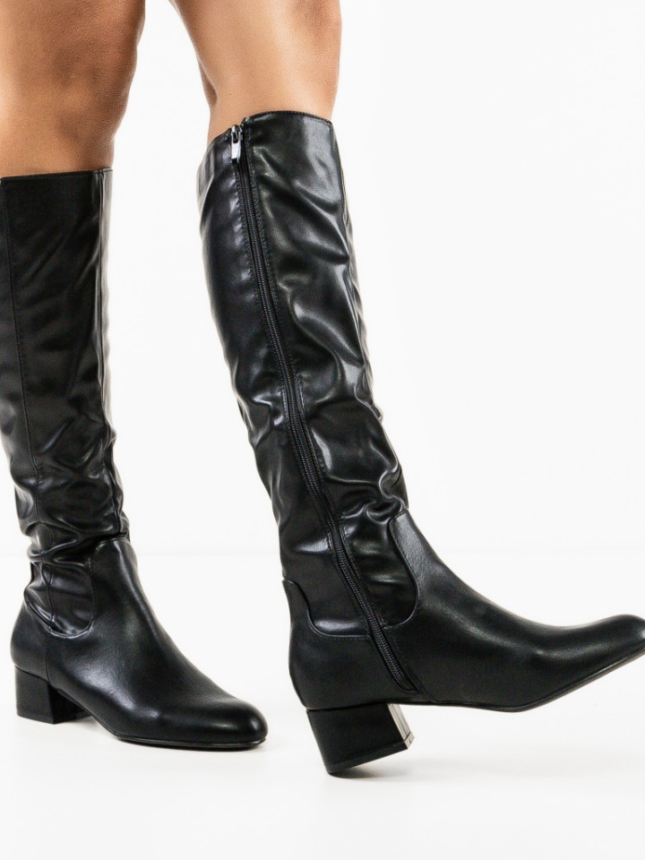 Cizme dama Bean Negre