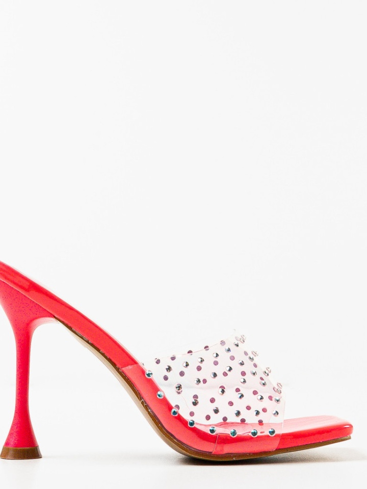 Saboti cu toc Zara Roz