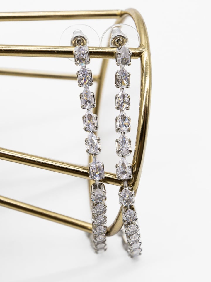 Cercei Kajak Argintii