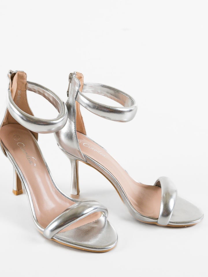 Sandale cu toc Yakup Nude