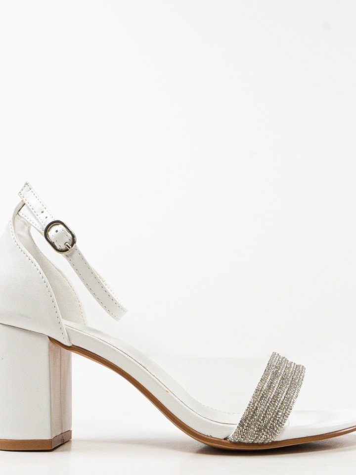 Sandale cu toc Duke Negre