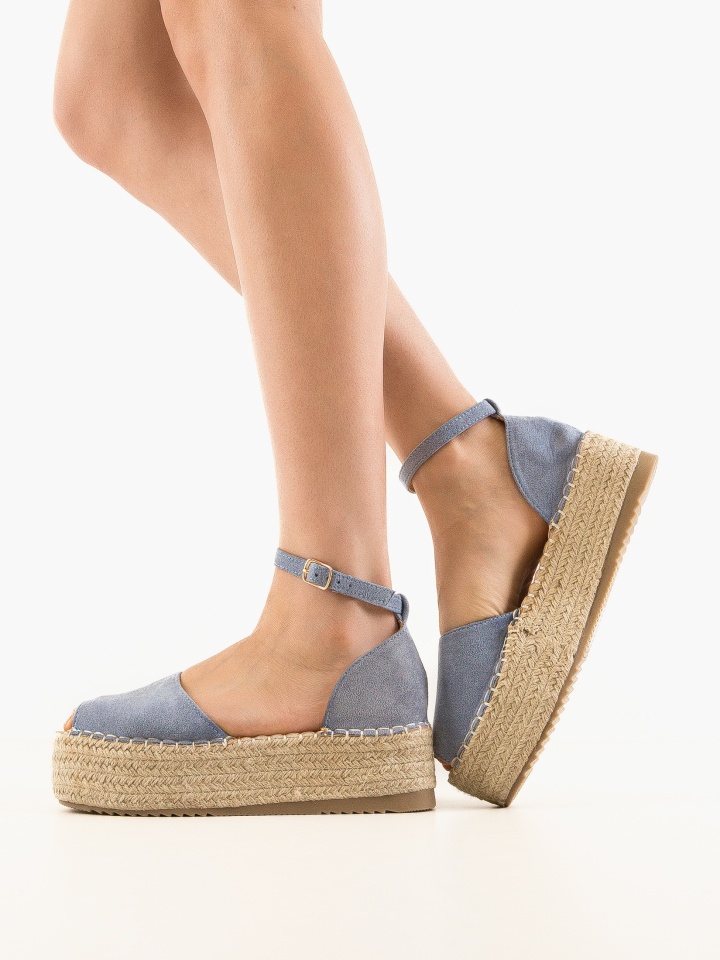 Sandale dama Mann Albastre