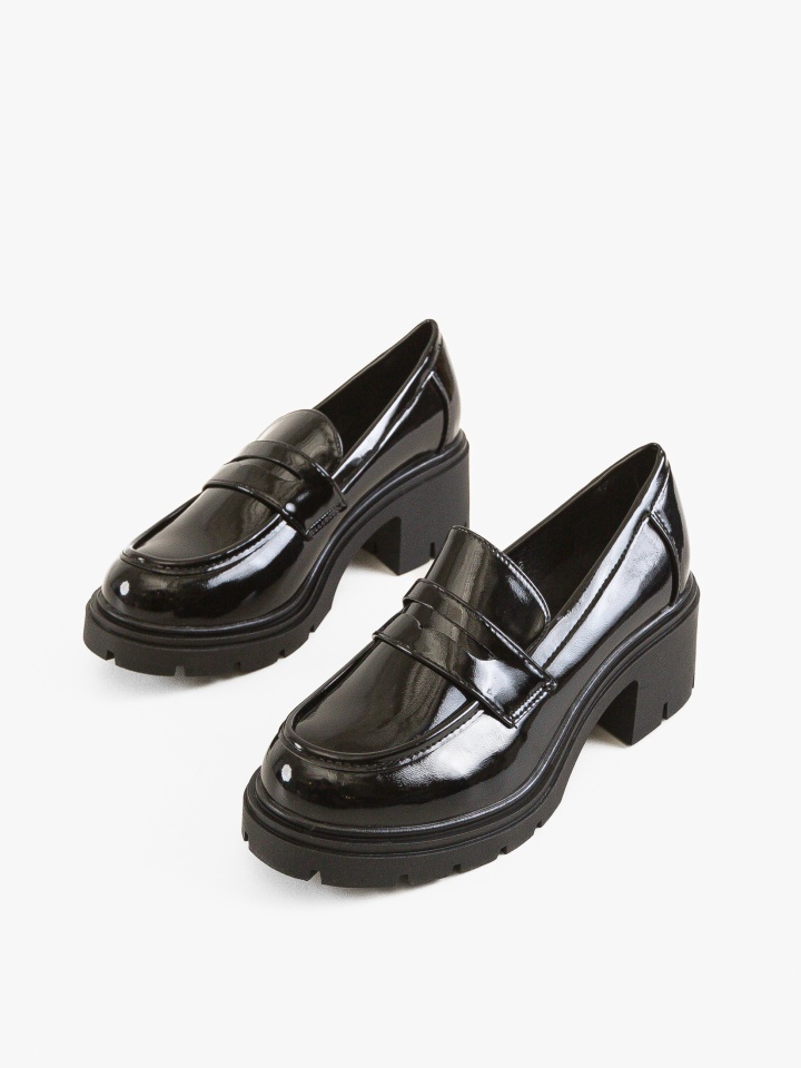 Pantofi dama cu toc Russe Negri 2