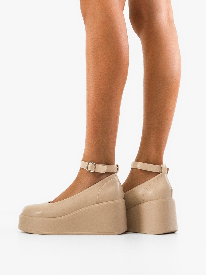 Pantofi Casual dama Shelob Bej