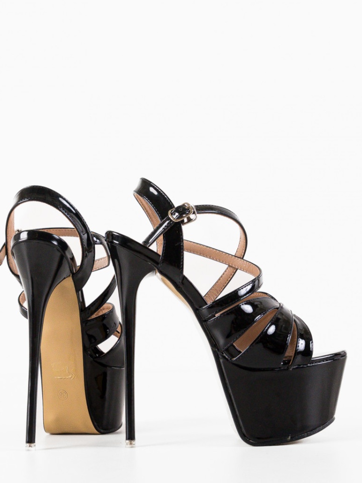 Sandale dama Kai Negre 2