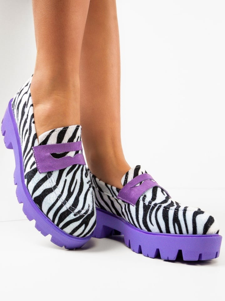 Pantofi Casual Beidar Zebra