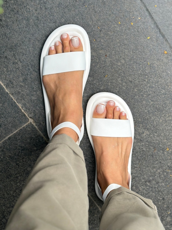 Sandale dama Banner Portocalii