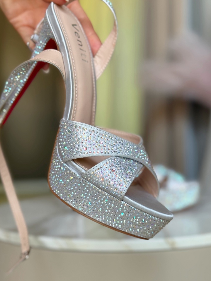 Sandale cu toc Zbyr Negre