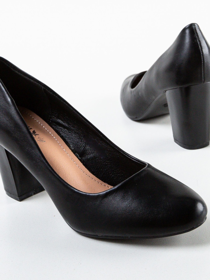 Pantofi cu toc Oliva Roz