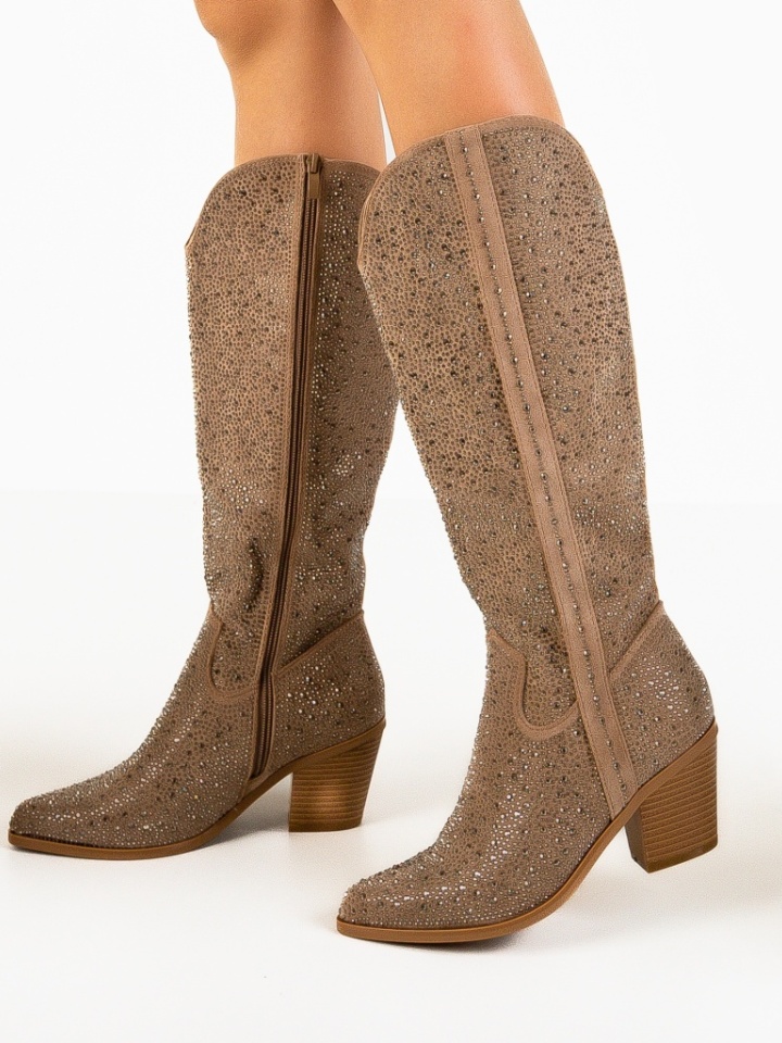 Cizme dama Kalei Khaki