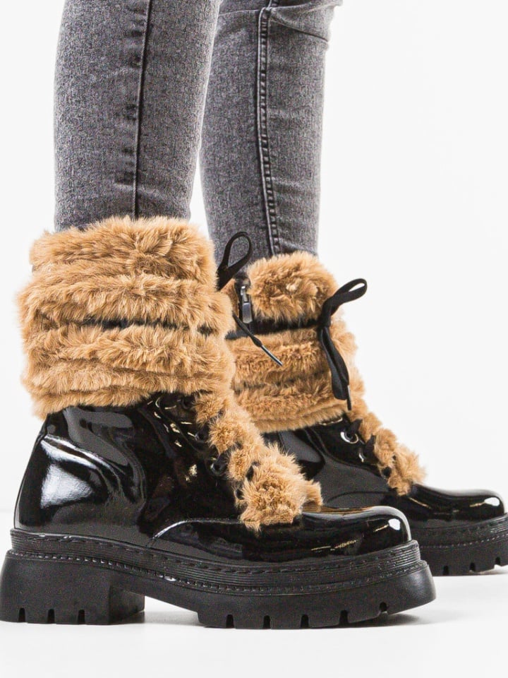 Ghete dama Balanced Negre 4