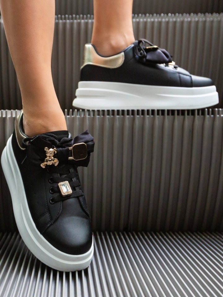 Sneakers dama Thaban Argintii