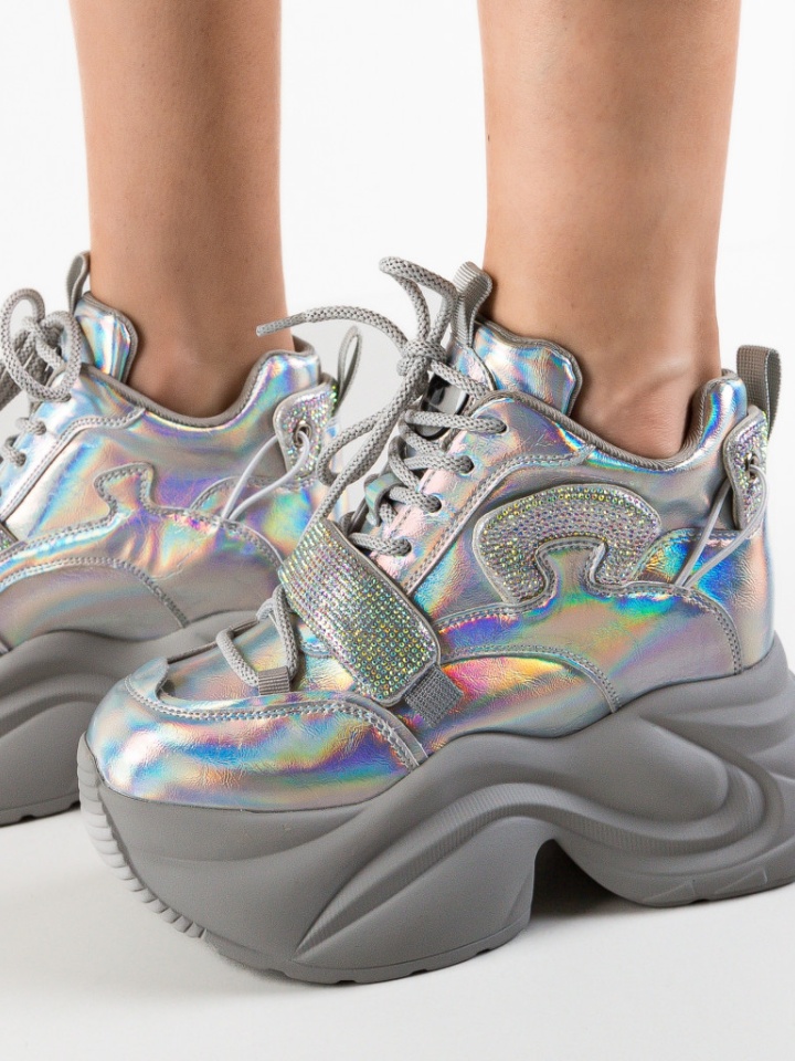 Sneakers dama Bogota Argintii