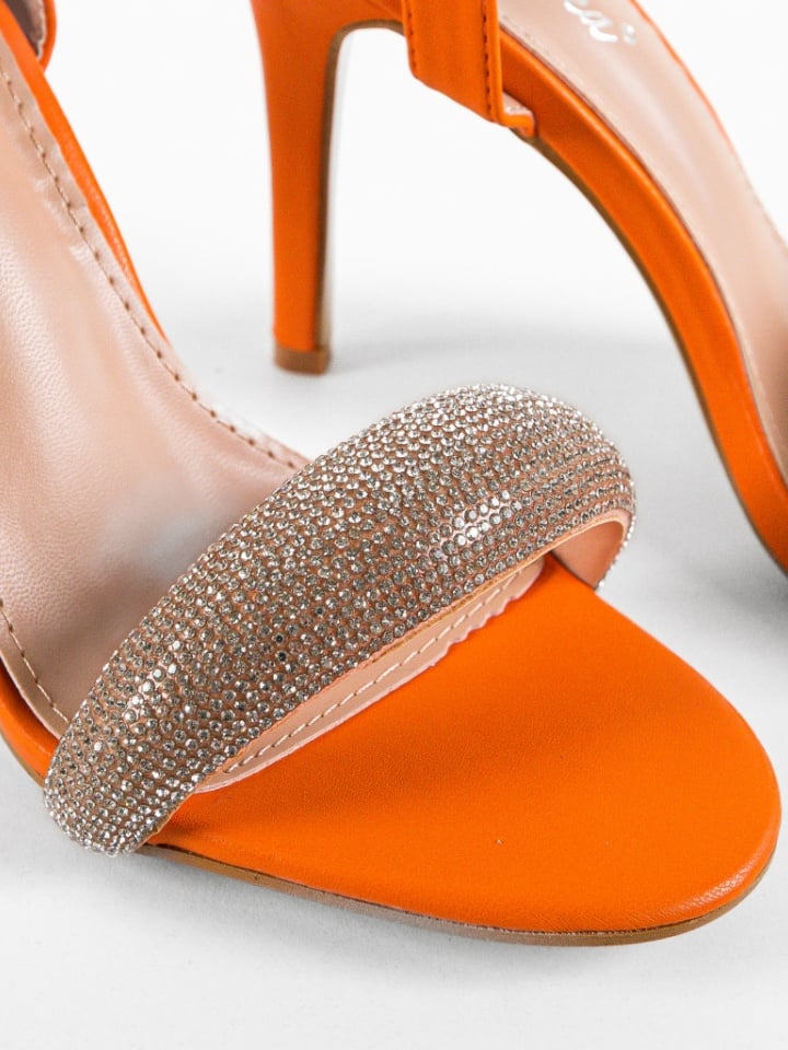 Sandale cu toc Cybill Nude