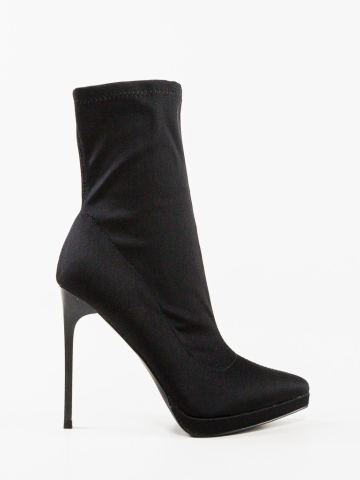 Botine dama Scarl Negre 2