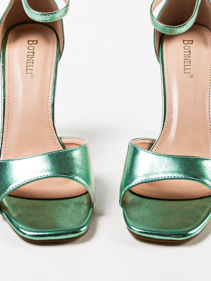 Sandale cu toc Moroilo Negre