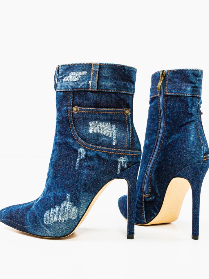 Botine dama Sharkbay Negre