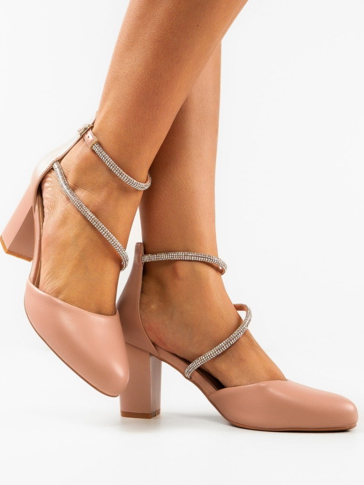 Pantofi cu toc Lyzya Negre 2