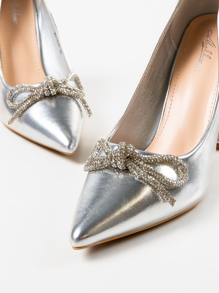 Pantofi dama Dark Argintii