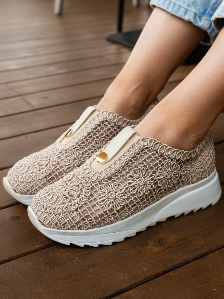 Sneakers dama Selima Bej