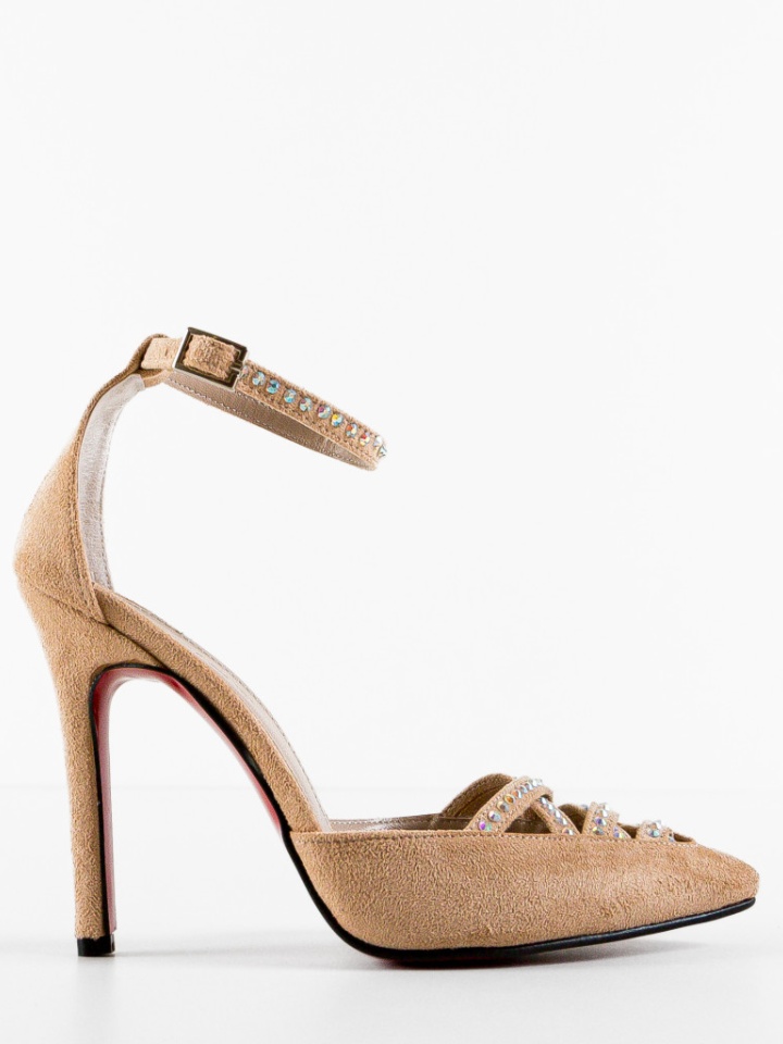 Pantofi dama Alchonya Bej