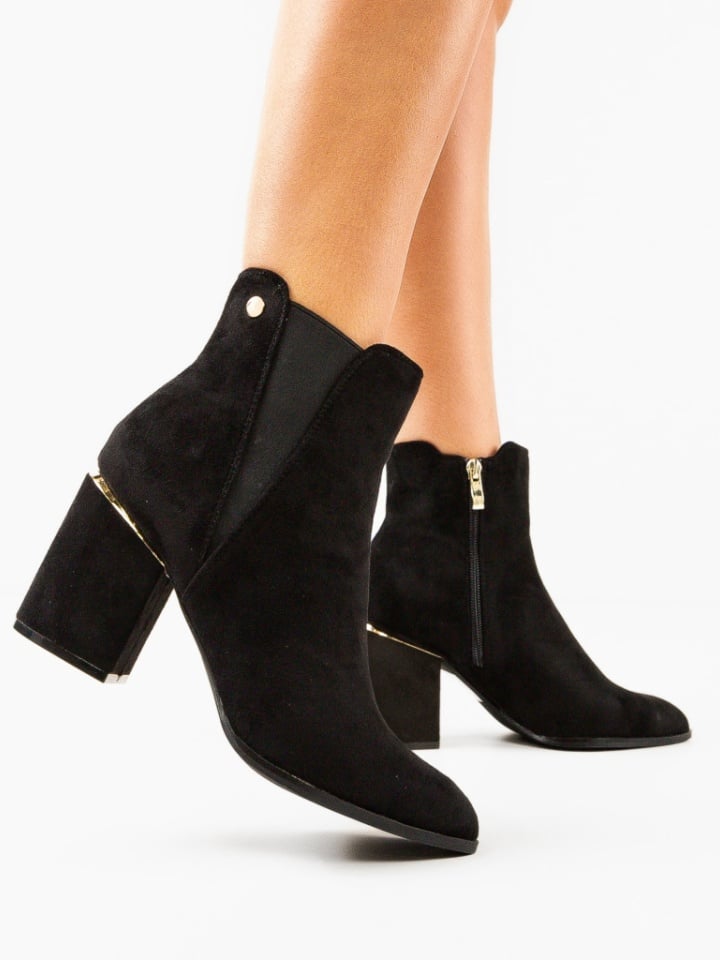 Botine dama Sharkbay Negre