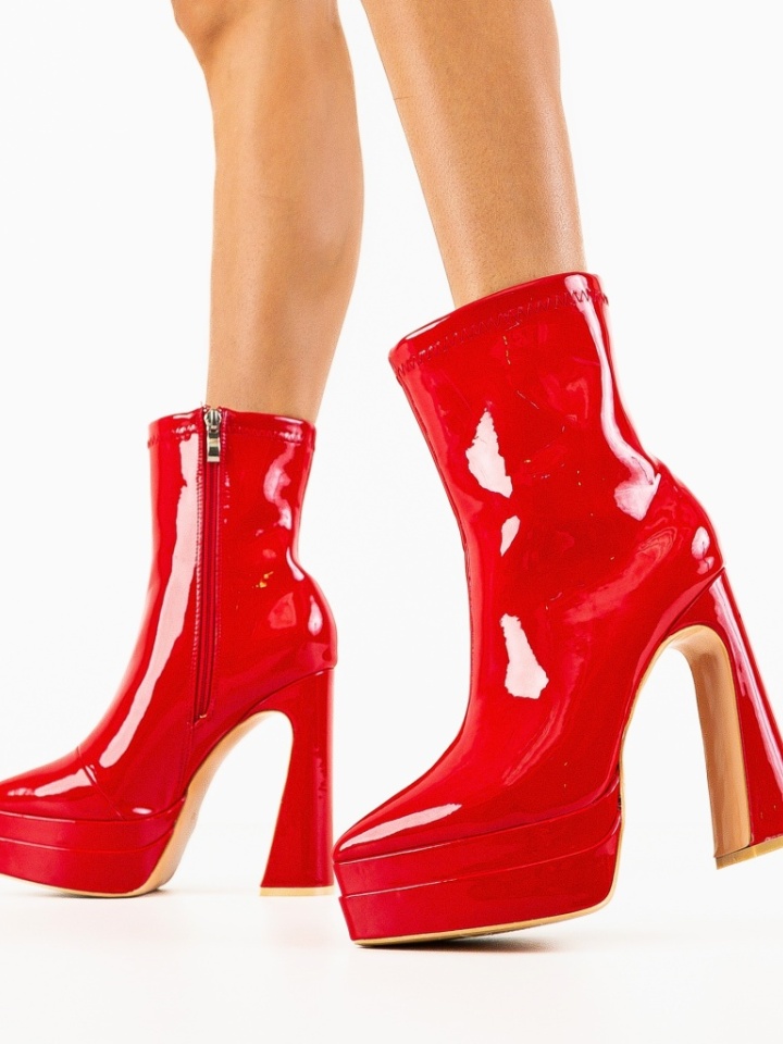 Botine dama Kunza Bej