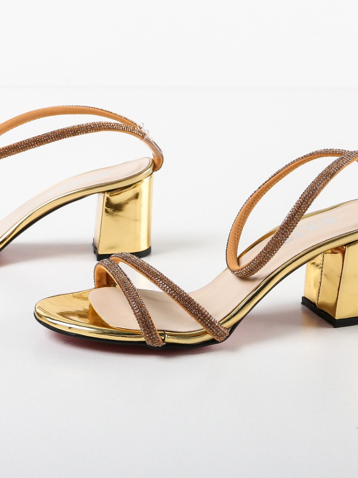 Sandale cu toc Anody Negre