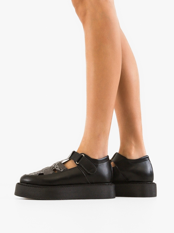 Pantofi Casual Gryndy Negri 2