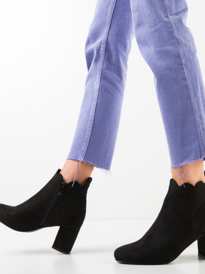 Botine dama Navarro Negre