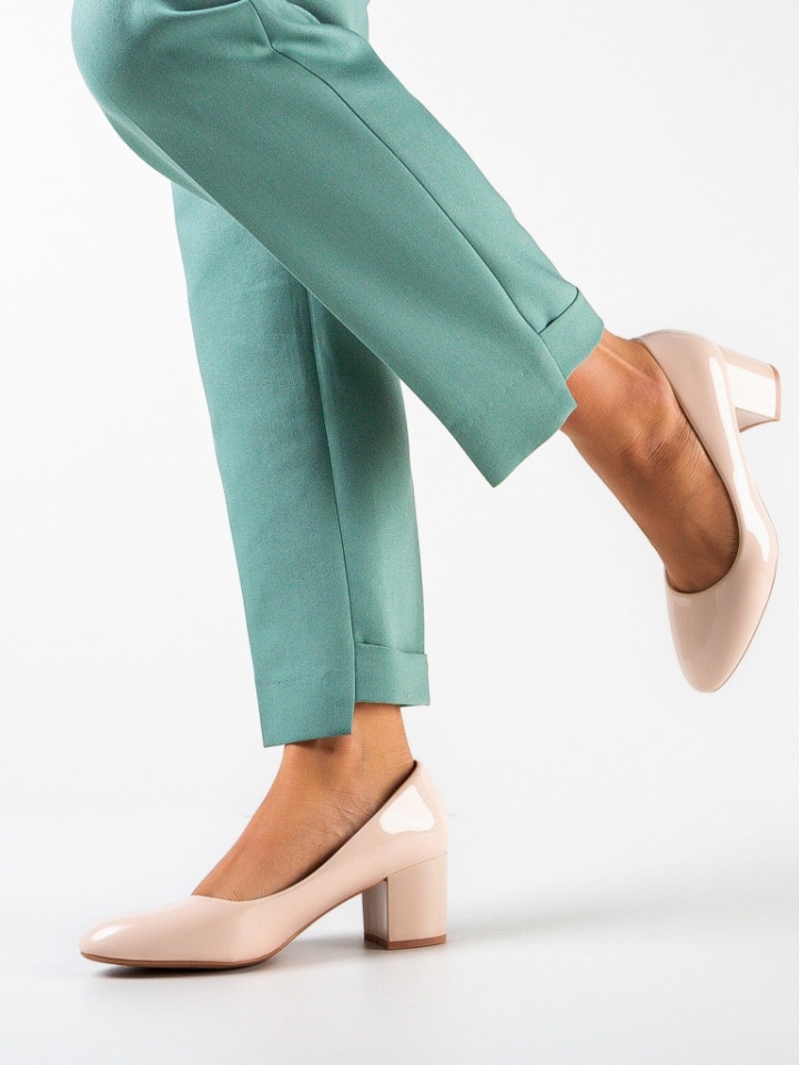 Pantofi dama Emrys Bej 3