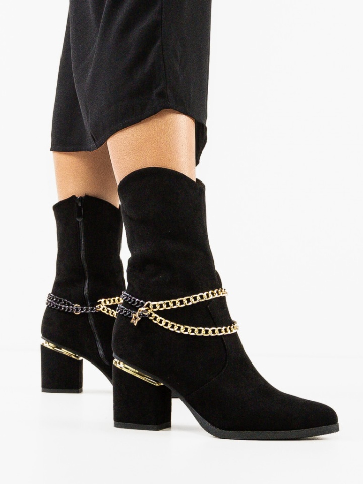 Botine dama Ferguso Negre