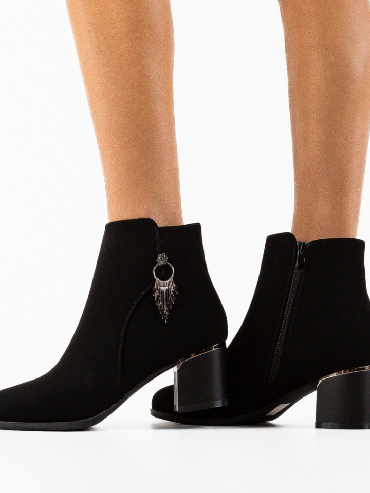 Botine dama Willia Negre