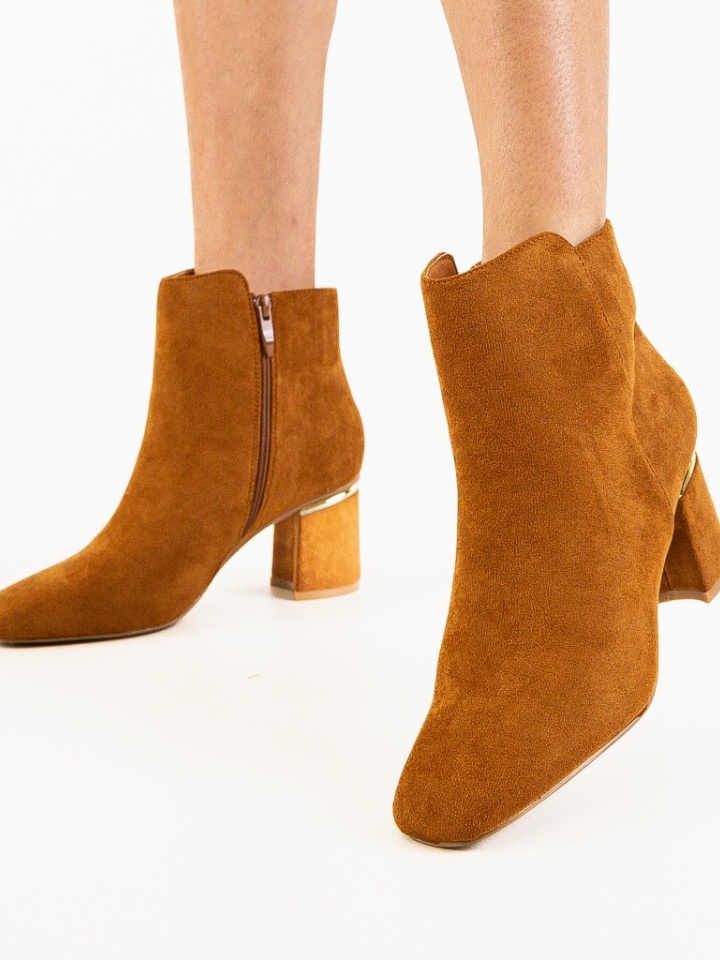 Botine dama Arroyo Camel