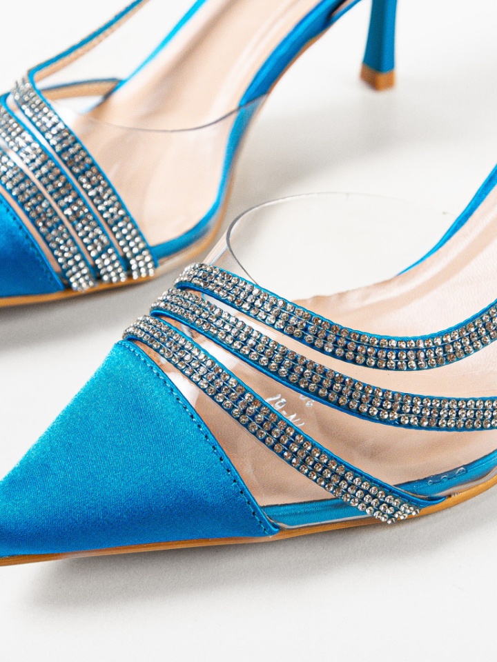 Pantofi cu toc Yildiz Galbeni