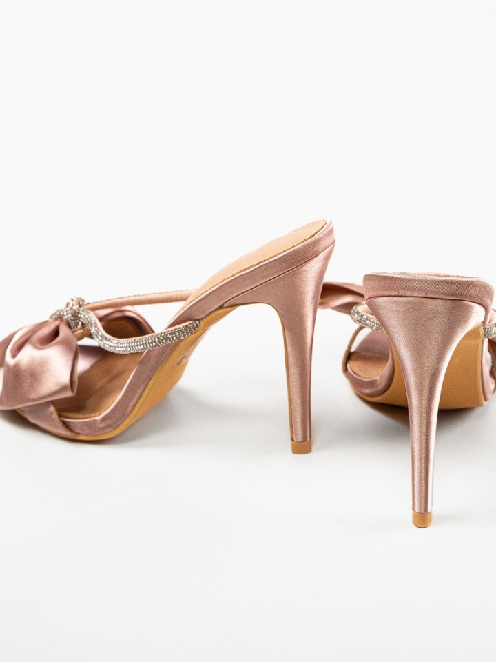 Saboti cu toc Cicoare Bej