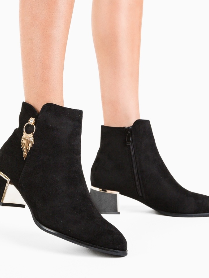 Botine dama Tovia Negre