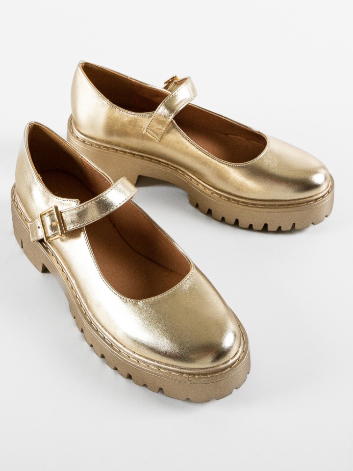 Pantofi casual dama Mersey Aurii