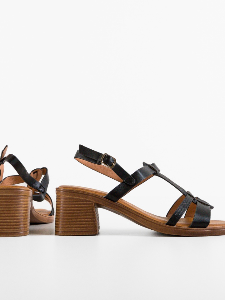 Sandale cu toc Sevyn Verzi