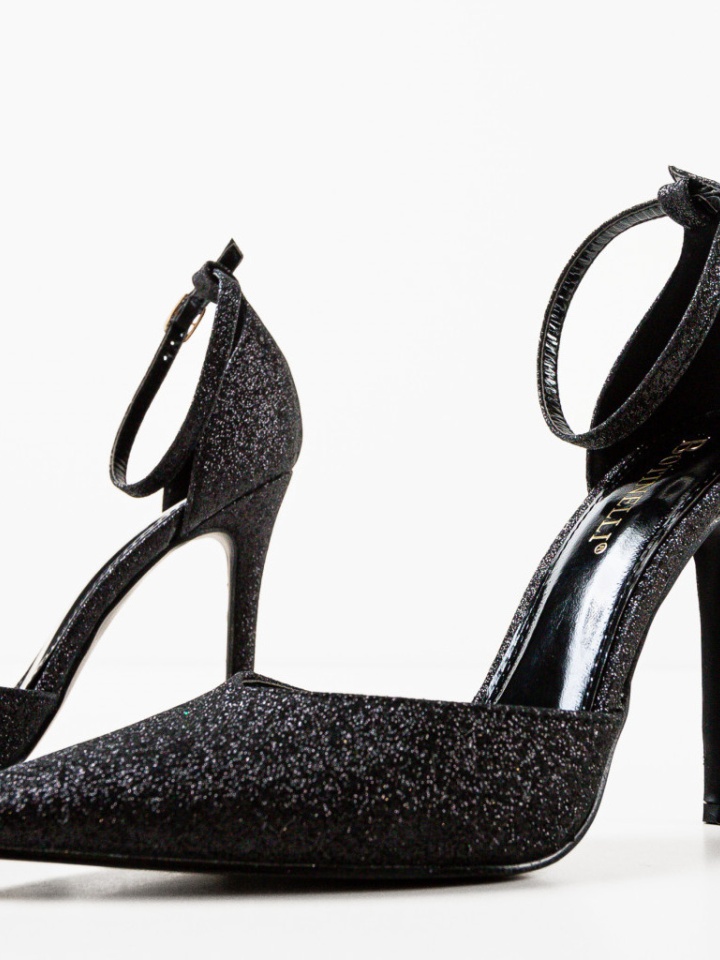 Pantofi cu toc Sofly Argintii