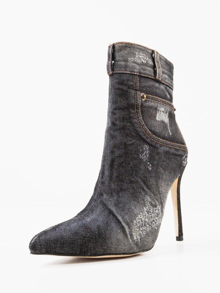 Botine dama Sharkbay Negre